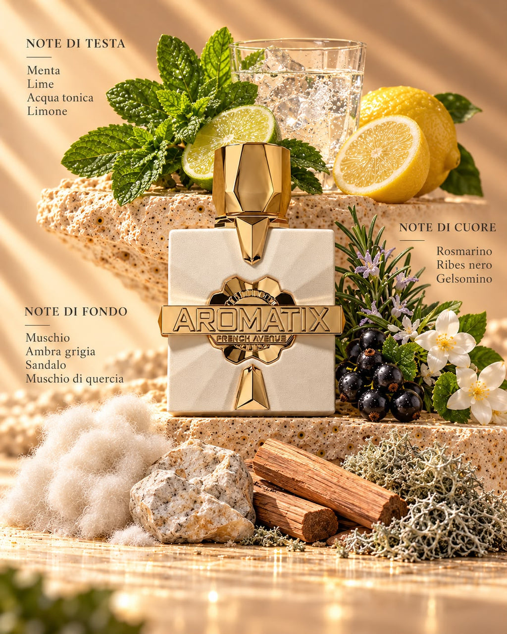 French Avenue x Aromatix - Platine Blanc