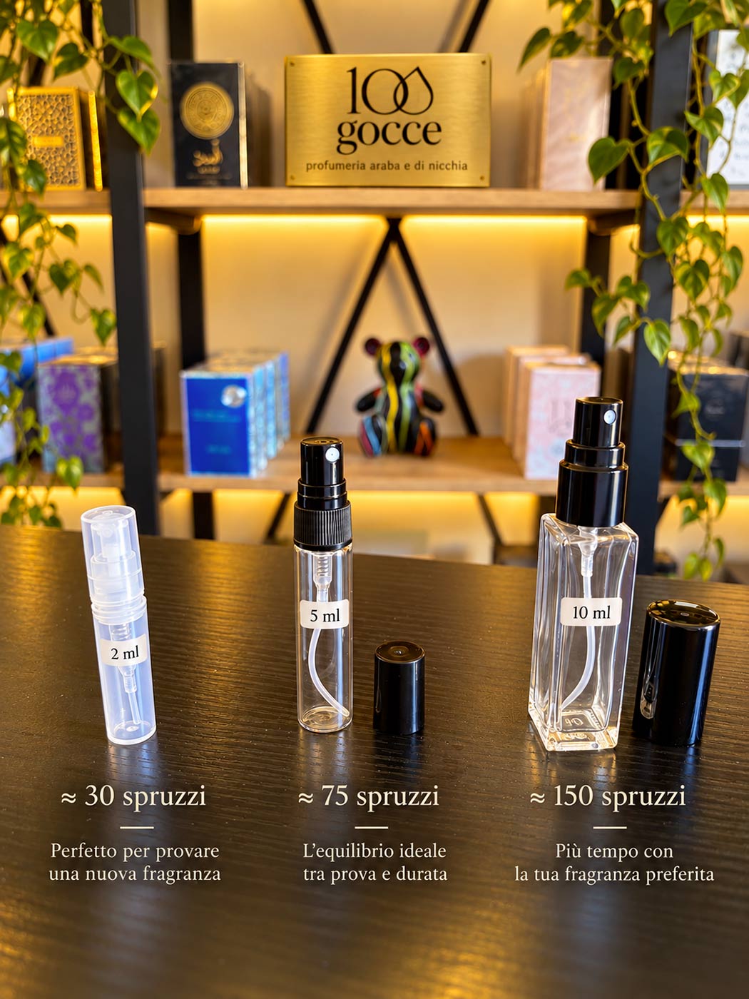 Decant da 2, 5 e 10 ml
